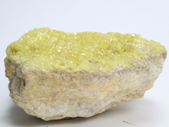 자연 황(native sulfur) 사진