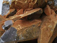 웅황(orpiment) 사진