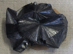 연망간석(pyrolusite) 사진