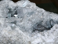 천청석(celestite) 사진