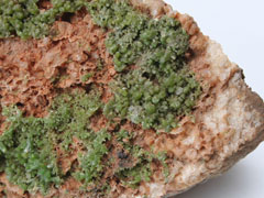 녹연석(pyromorphite) 사진