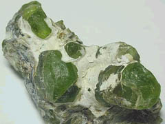 감람석(olivine) 사진