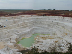 고령석(kaolinite) 사진