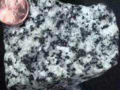 화강섬록암(granodiorite) 사진