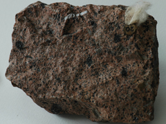 섬장반암(syenite porphyry) 사진