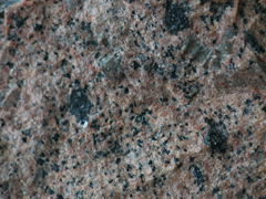 섬장반암(syenite porphyry) 사진