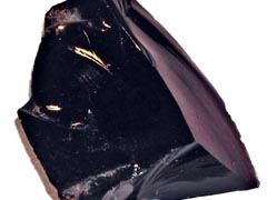 흑요암(obsidian) 사진