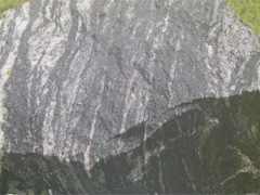 편마암-1(gneiss) 사진
